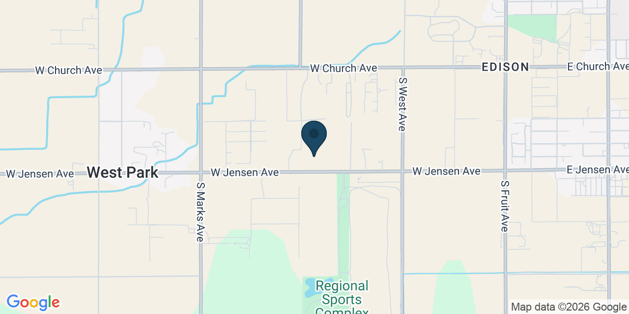 Map showing Fresno, Fresno County, CA