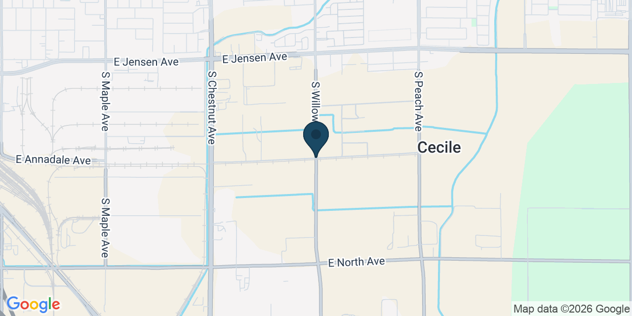 Map showing Roosevelt, Fresno County, CA
