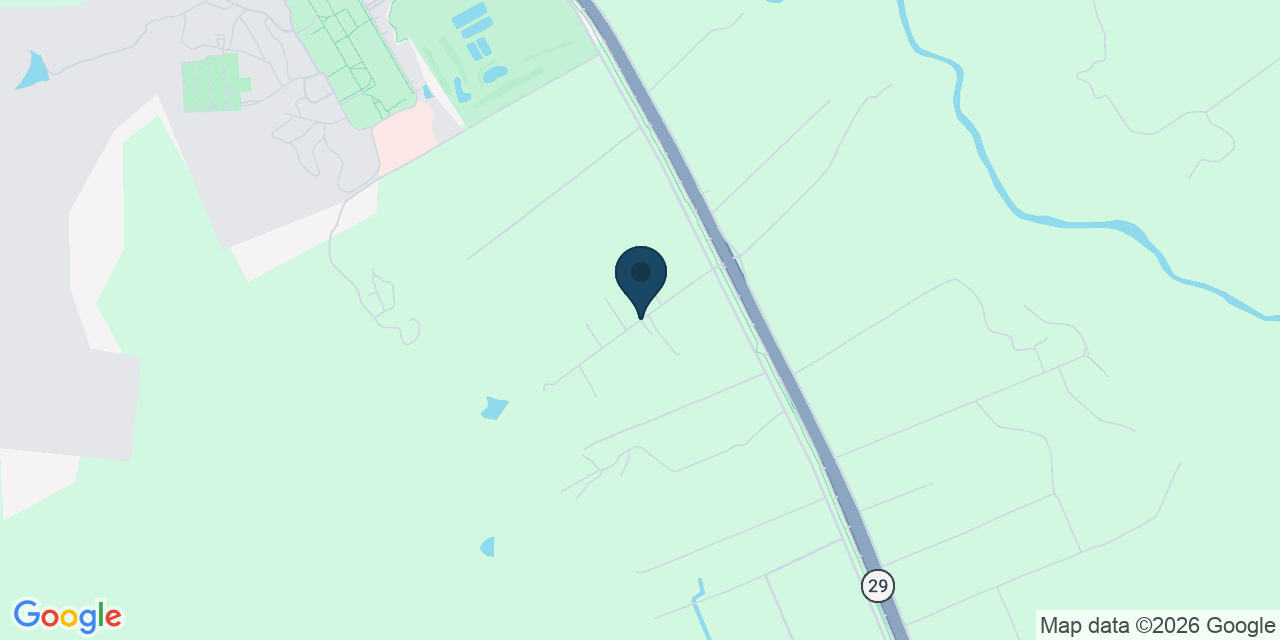 Map showing Napa County, CA
