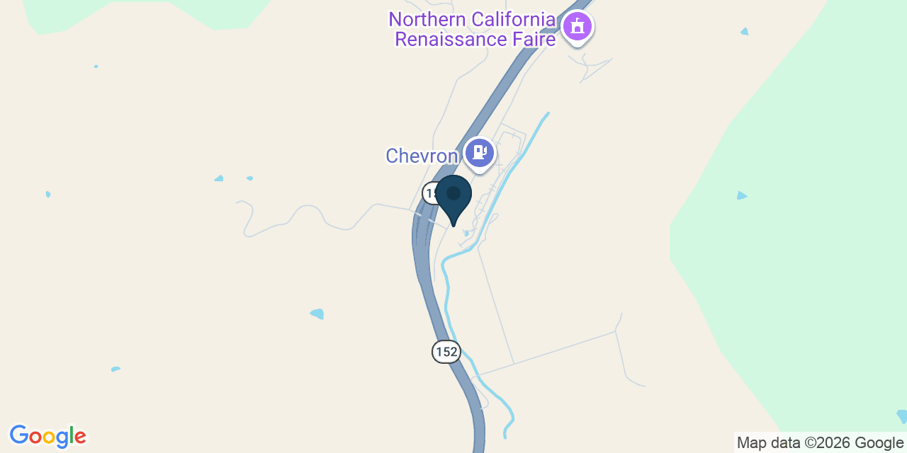 Map showing Hollister, Santa Clara County, CA