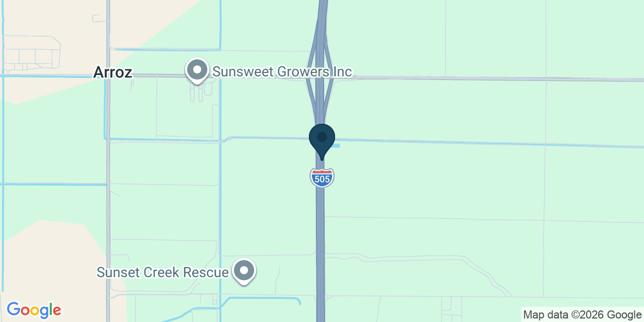 Map showing California