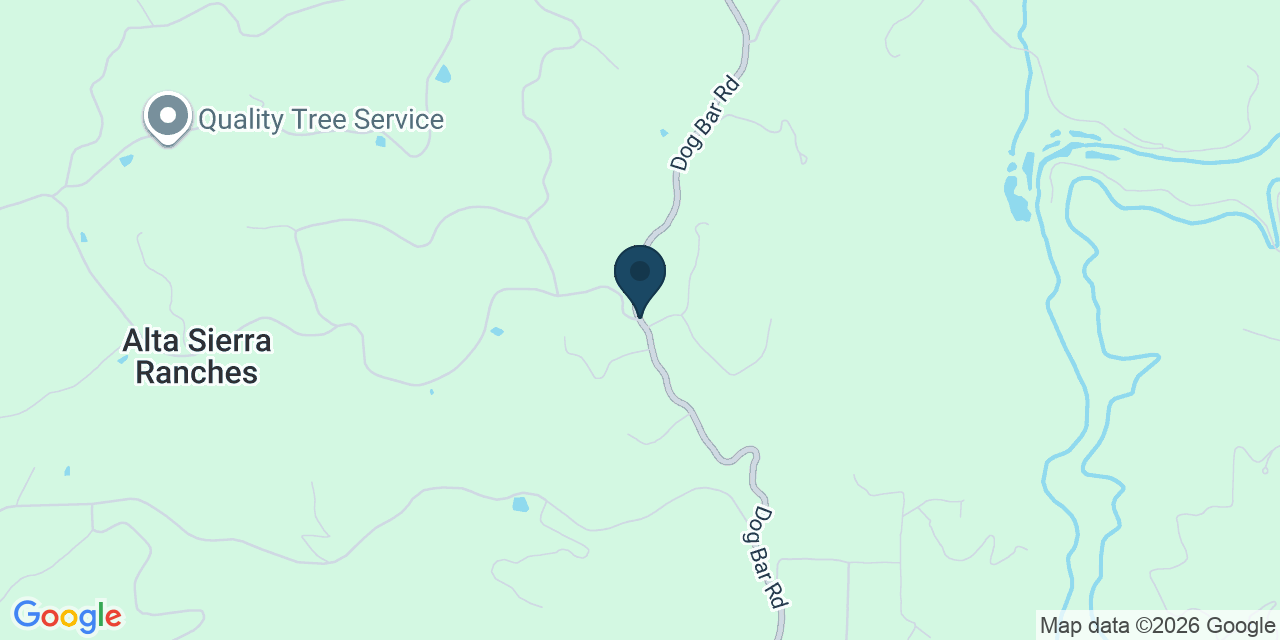 Map showing Nevada County, CA