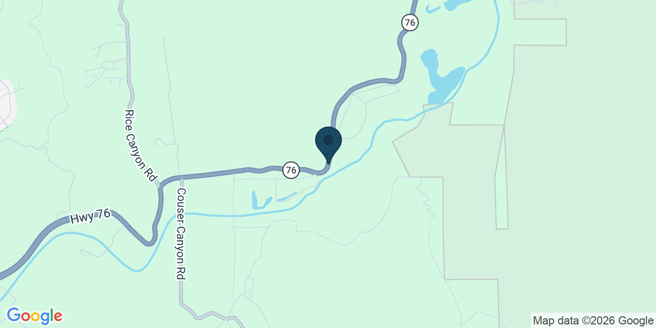 Map showing Pala, San Diego County, CA
