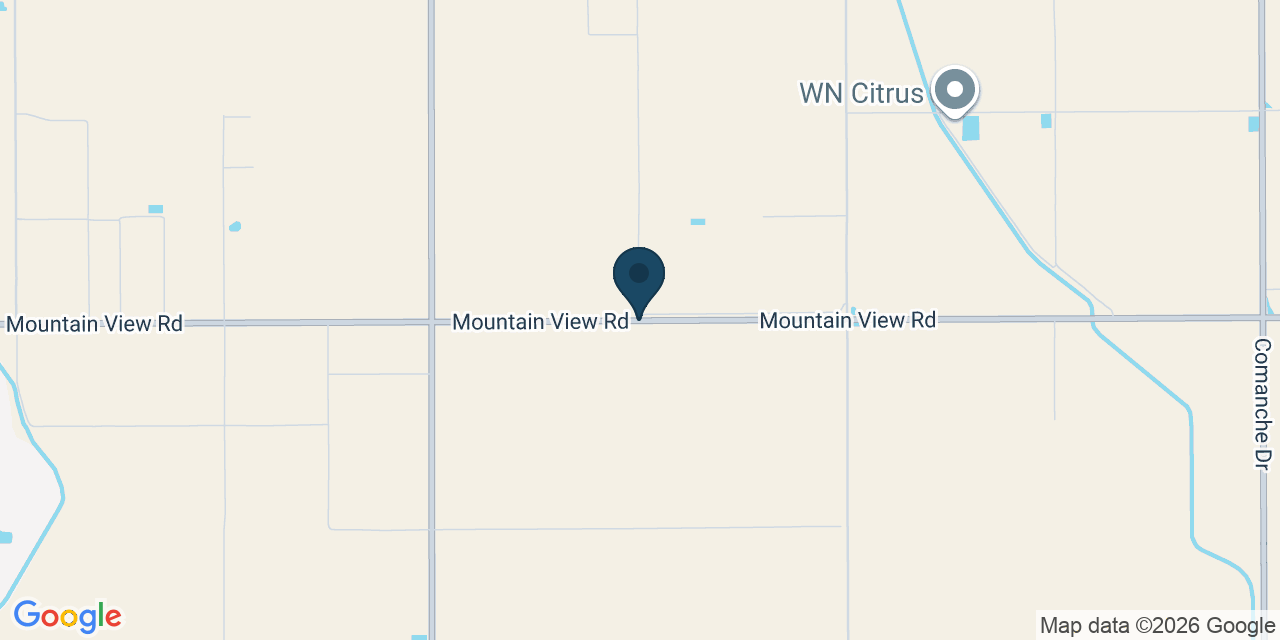 Map showing Kern County, CA