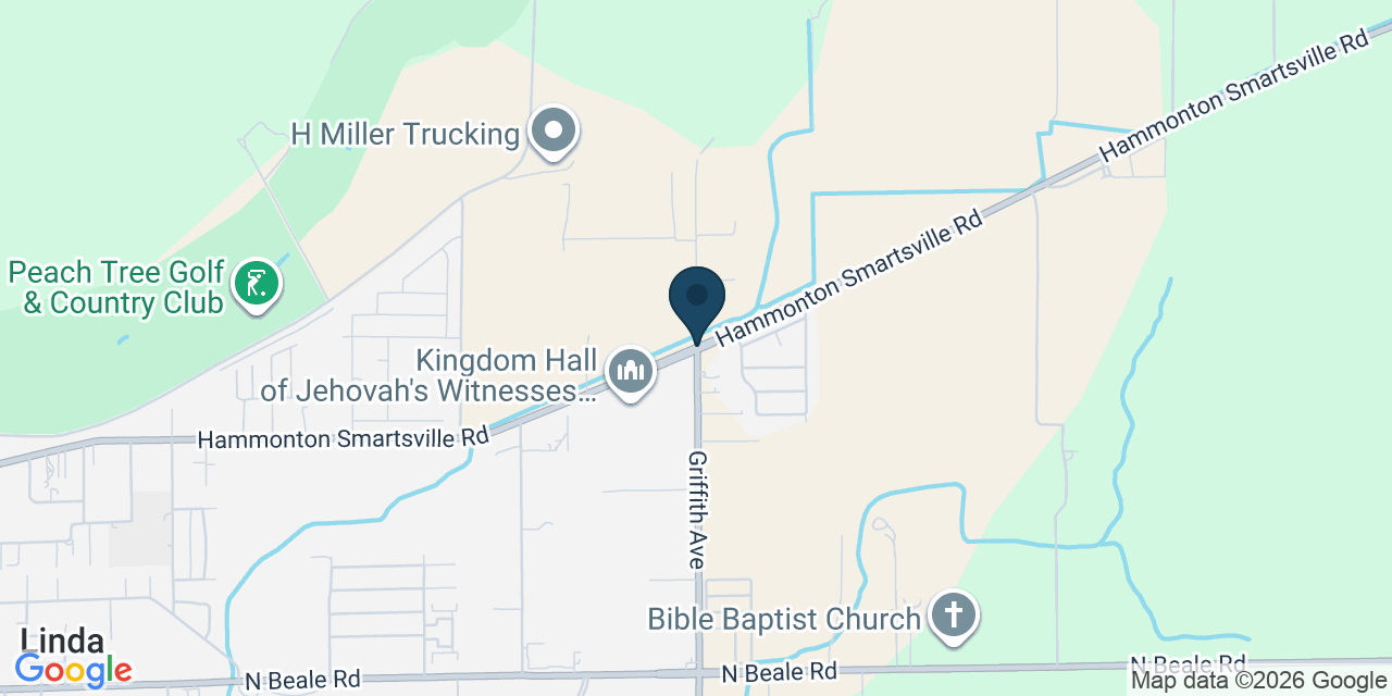 Minor-Injury Crash Reported at Hammonton Smartville Road and Griffith Avenue in Linda