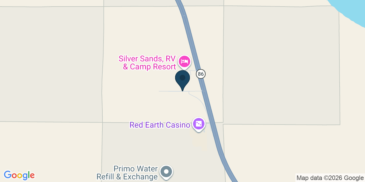Map showing Imperial County, CA