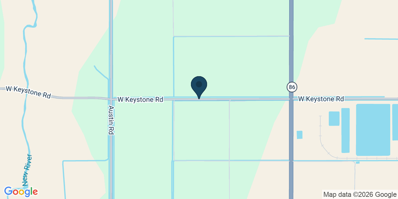 Map showing Imperial County, CA