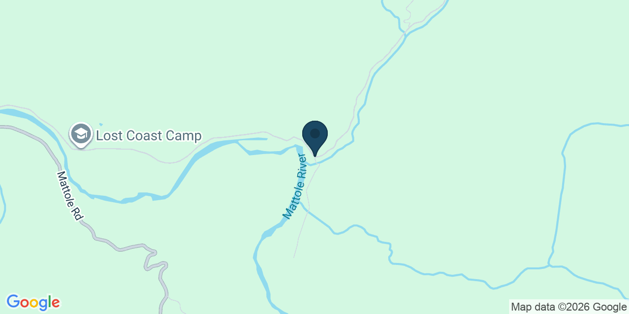 Map showing Humboldt County, CA