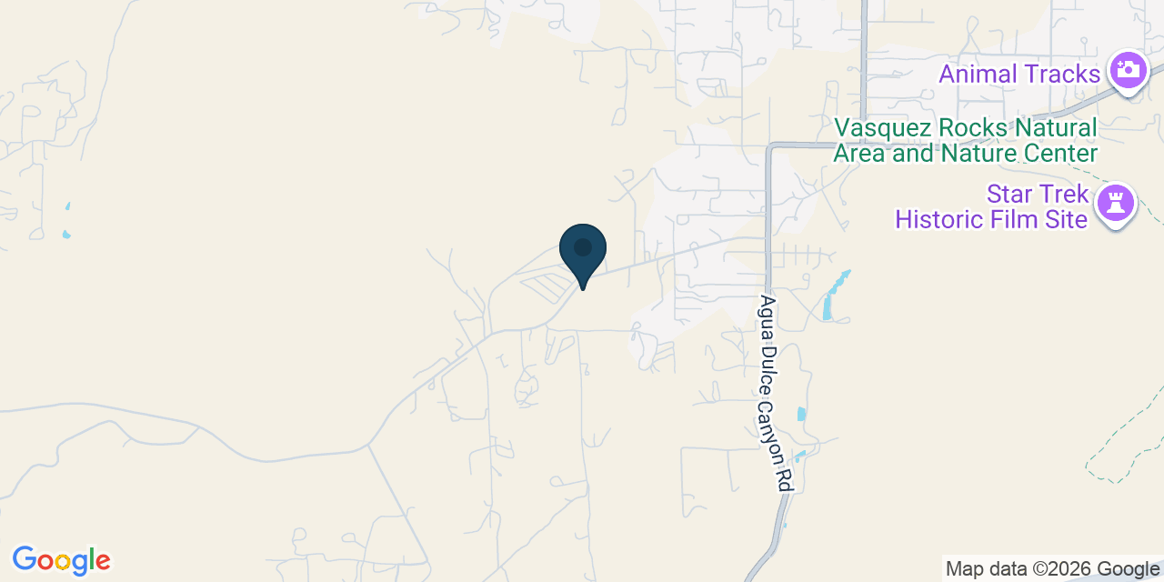 Map showing Santa Clarita, Los Angeles County, CA