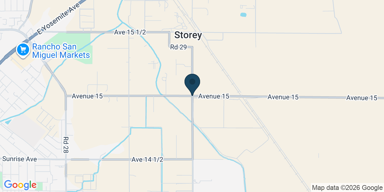 Map showing Madera County, CA