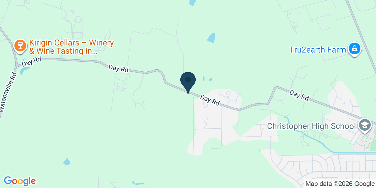 Map showing Gilroy, Santa Clara County, CA
