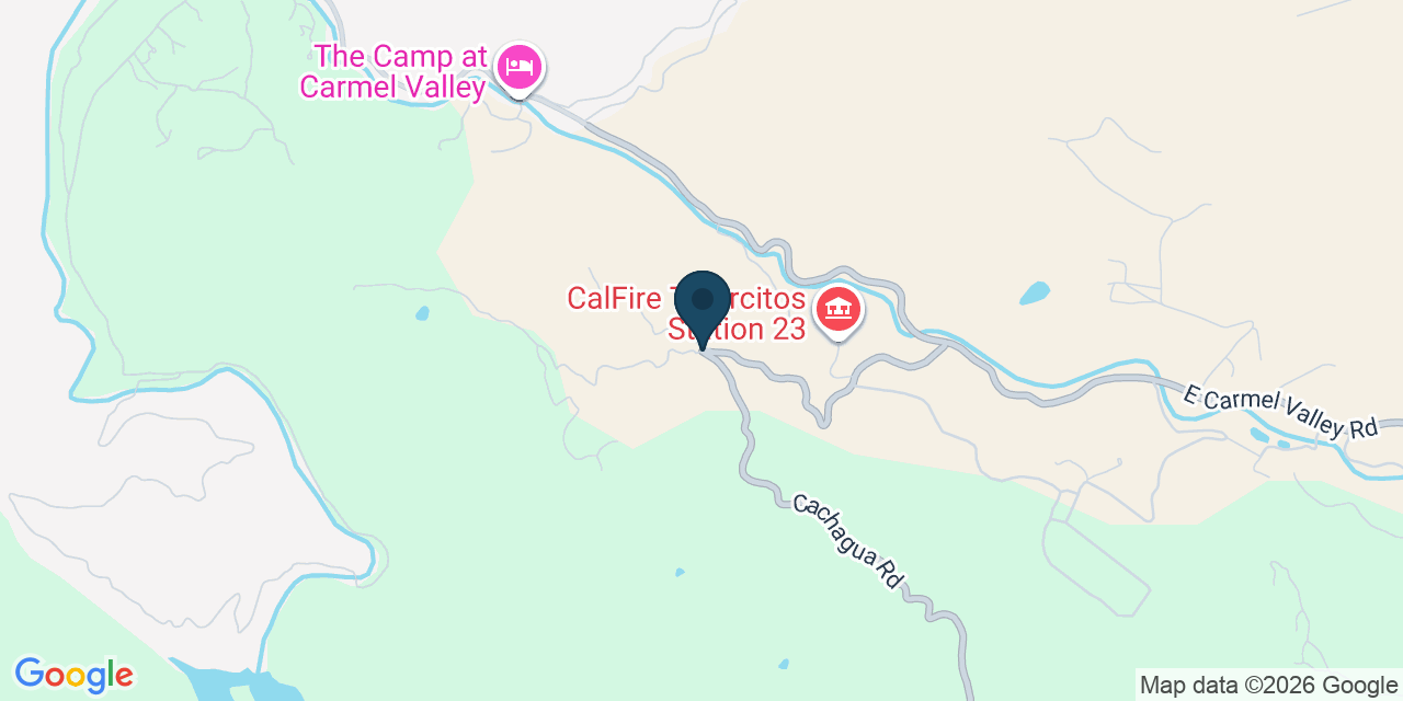 Map showing Monterey County, CA