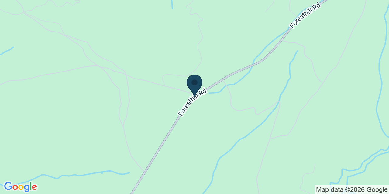 Map showing Placer County, CA