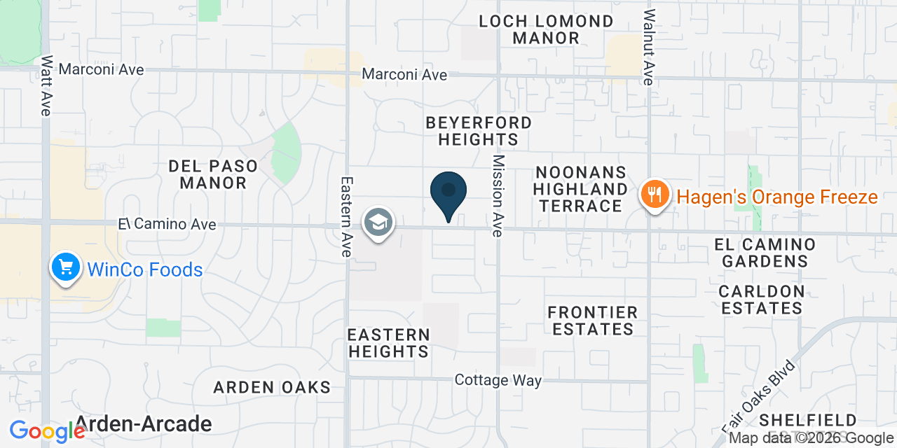 Map showing Sacramento, Sacramento County, CA