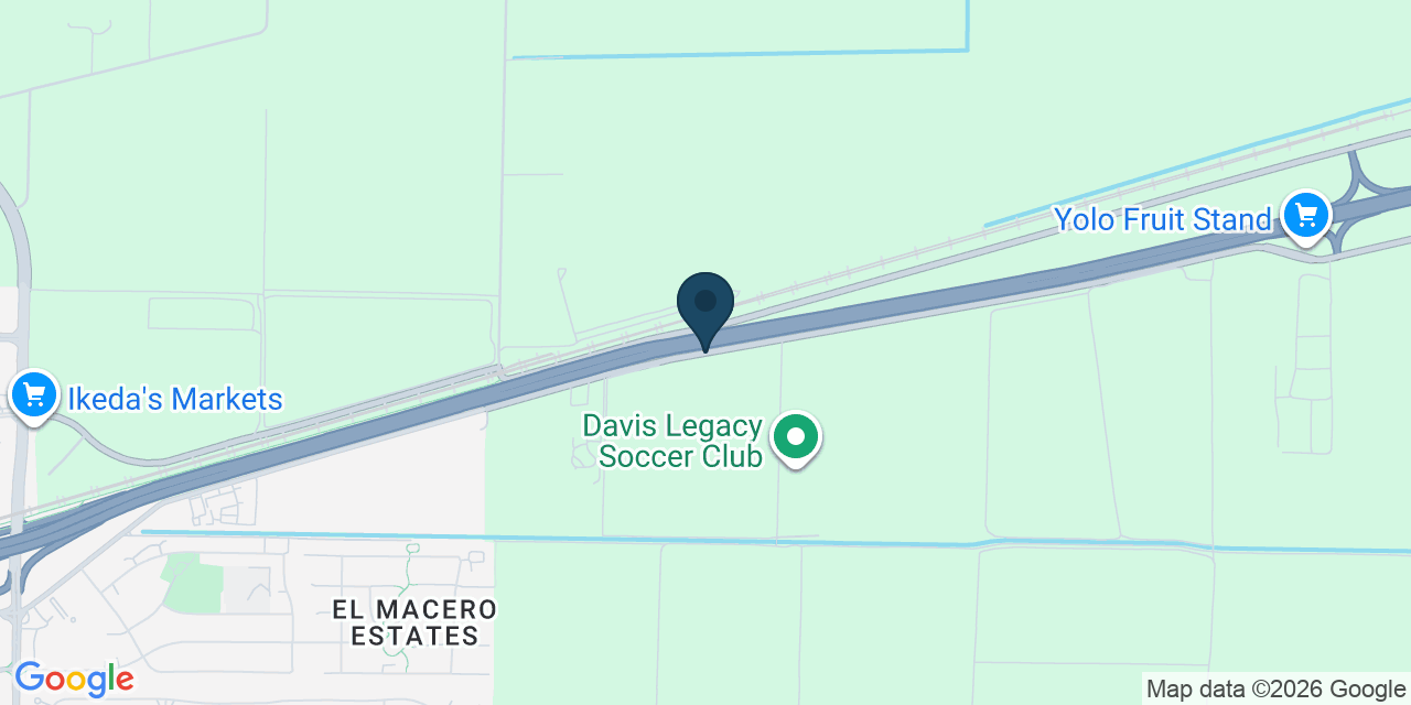 Map showing Yolo County, CA