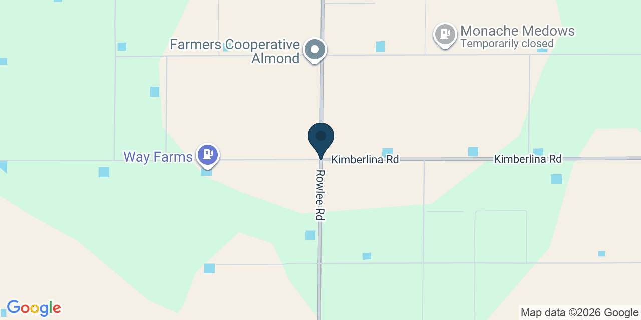 Map showing Kern County, CA