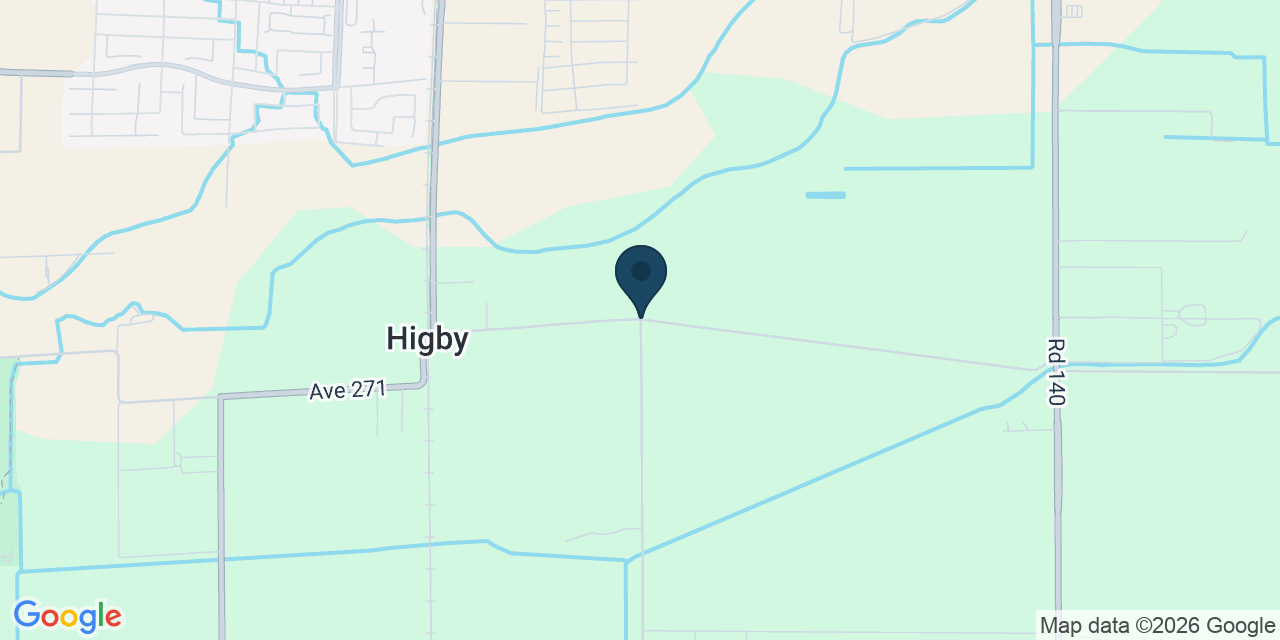 Map showing Tulare County, CA