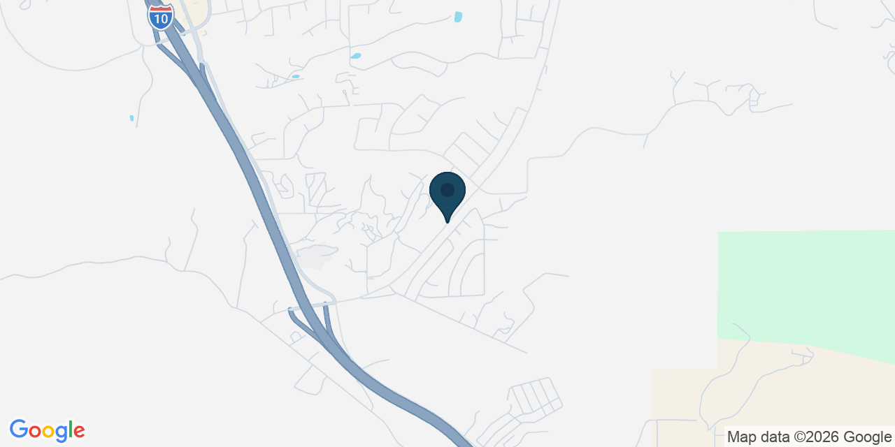 Map showing Calimesa, Riverside County, CA