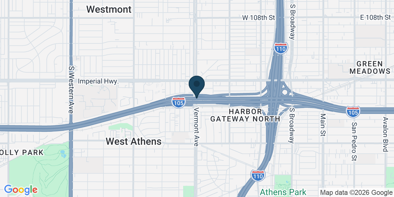 Map showing Los Angeles, Los Angeles County, CA