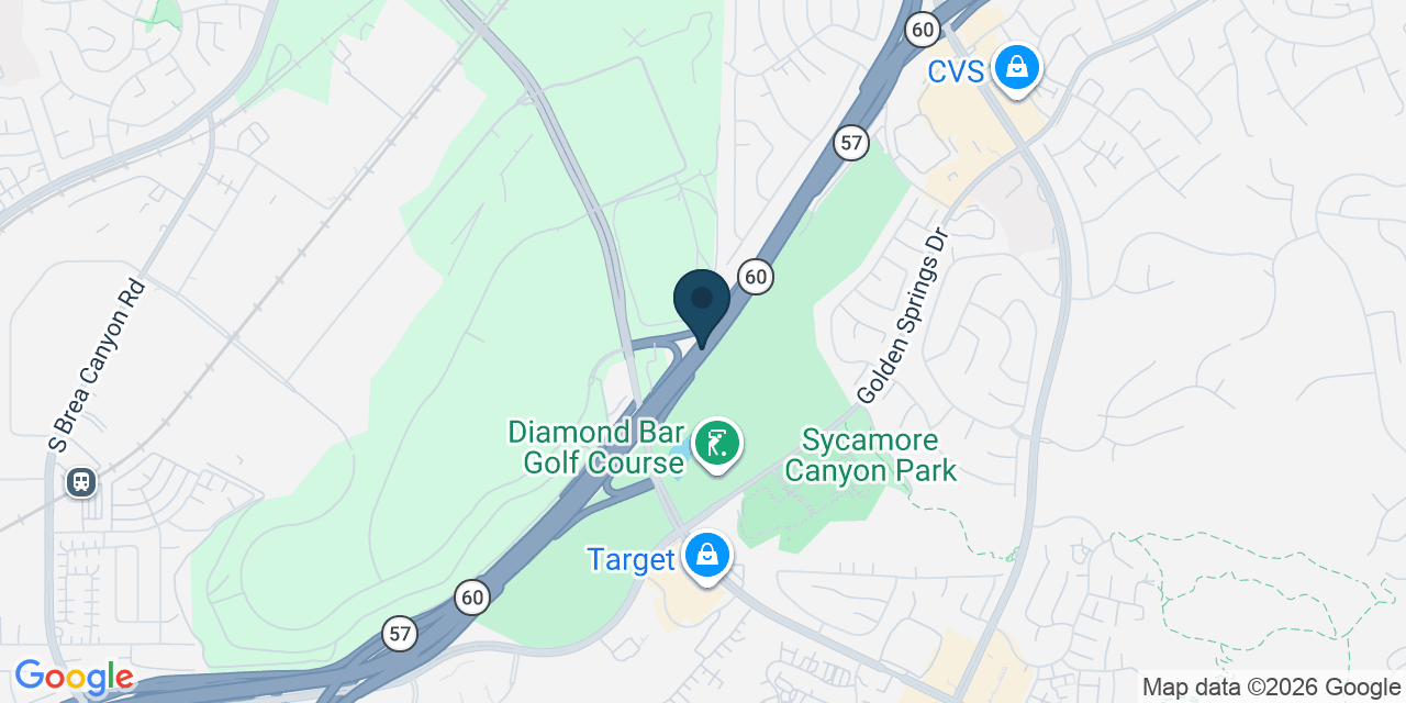 Map showing Diamond Bar, Los Angeles County, CA