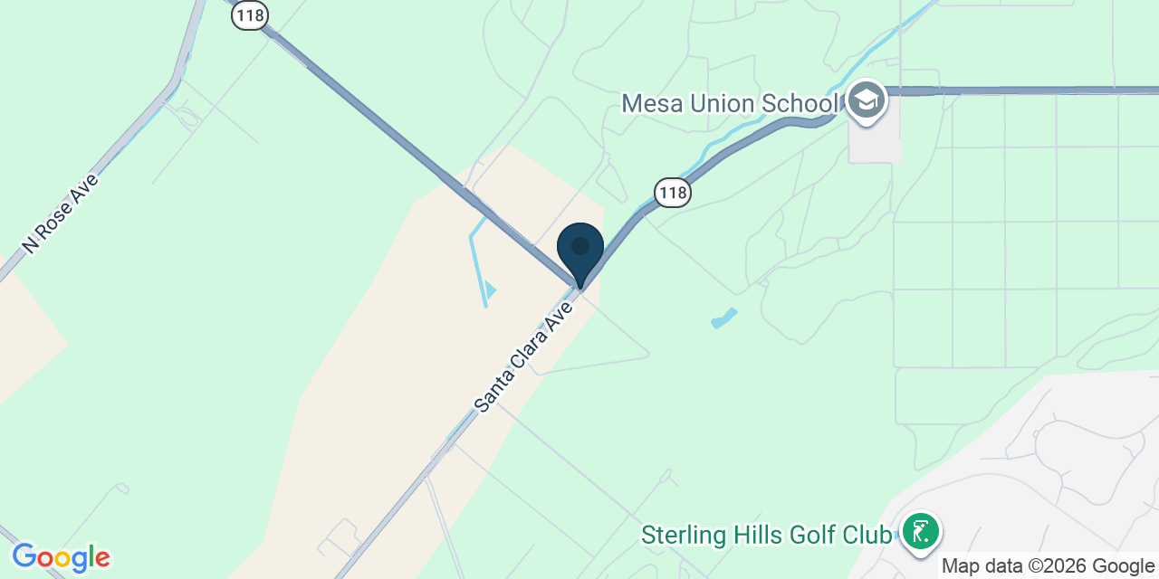 Map showing Ventura County, CA