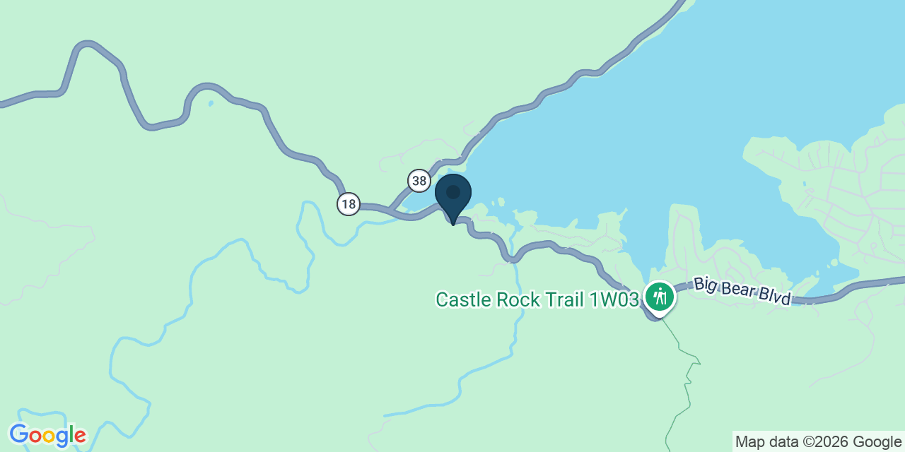 Map showing Fawnskin, San Bernardino County, CA