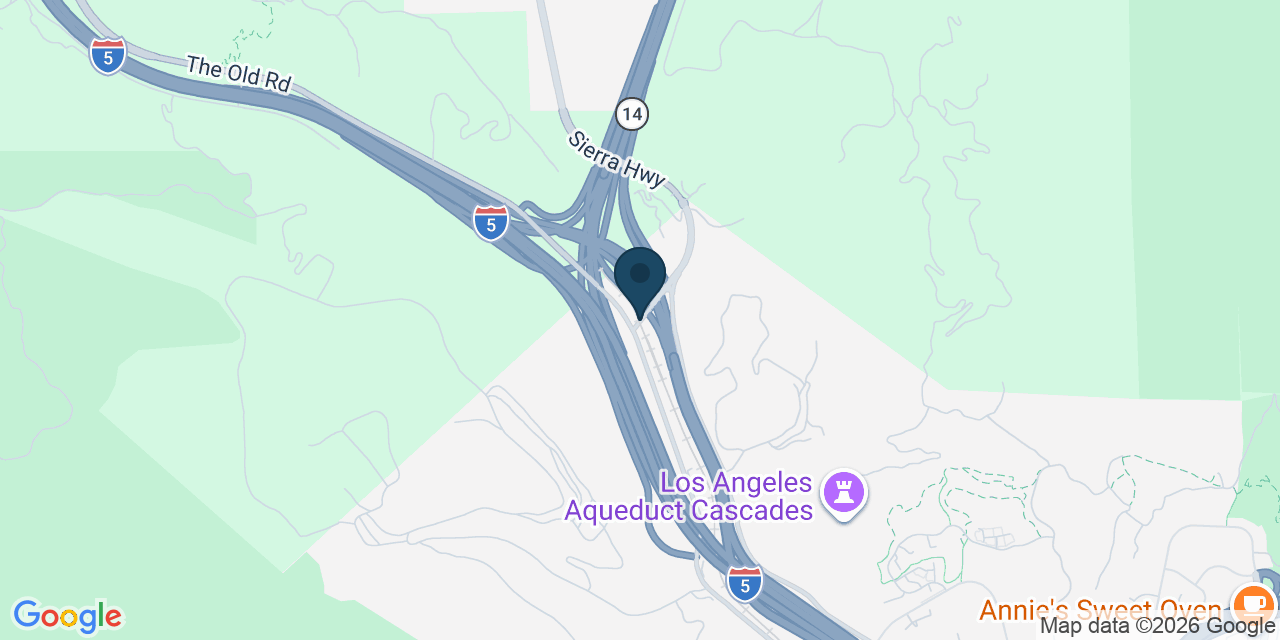 Map showing Los Angeles, Los Angeles County, CA