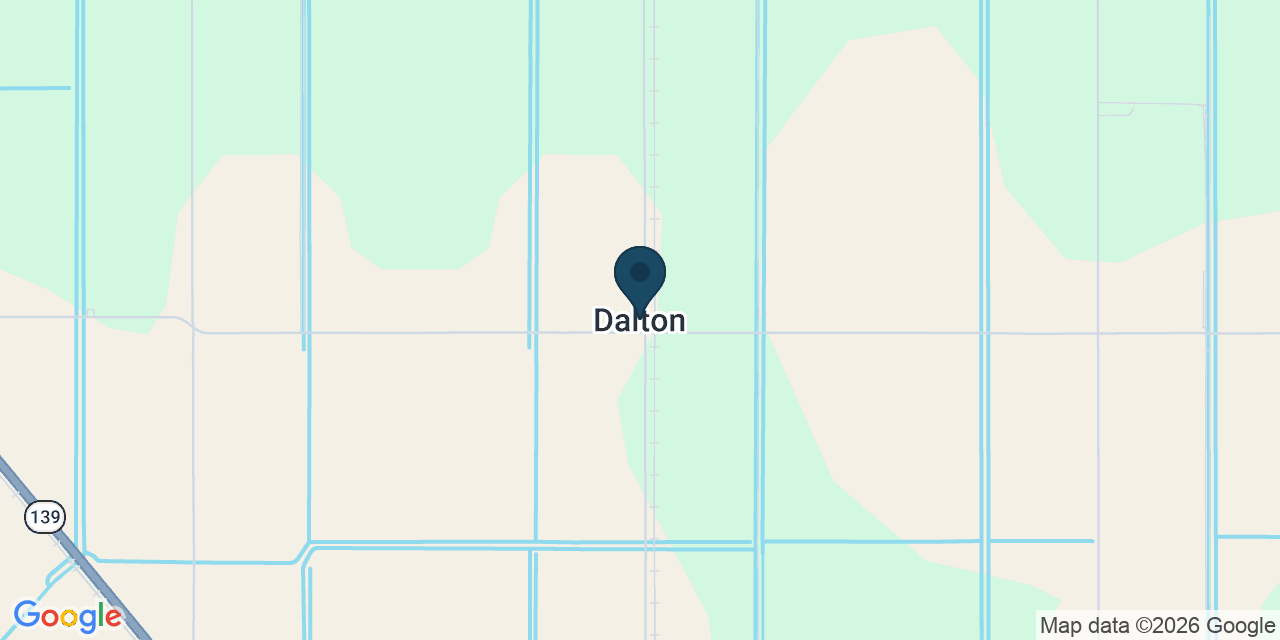 Map showing Dalton, Modoc County, CA