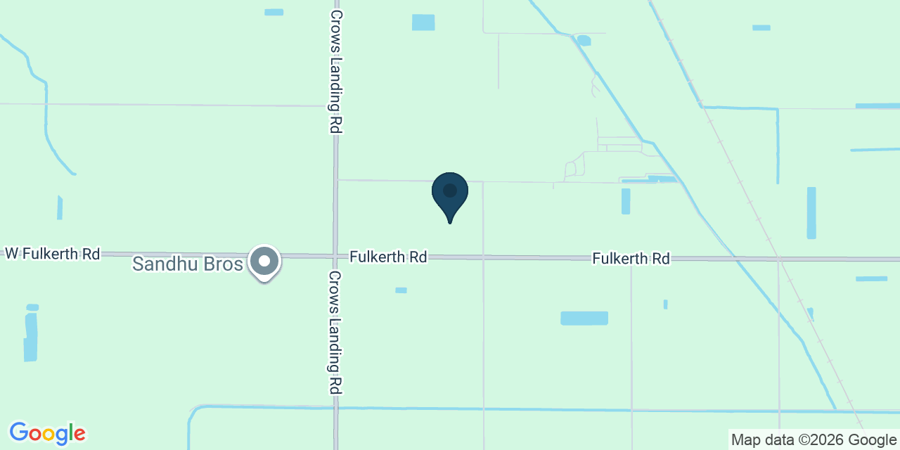 Map showing Stanislaus County, CA
