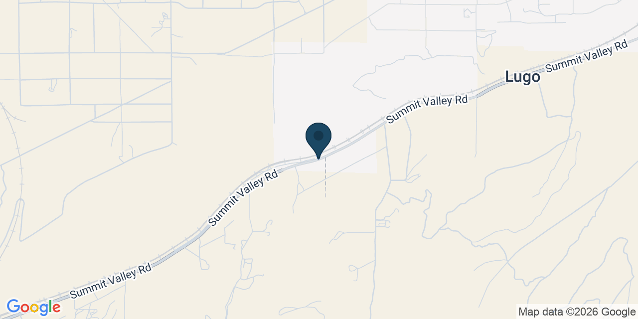 Map showing San Bernardino County, CA