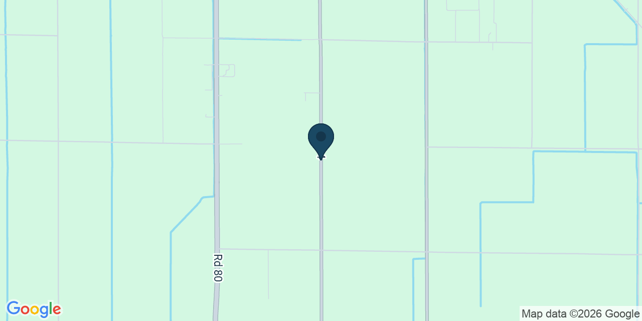 Map showing Tulare County, CA