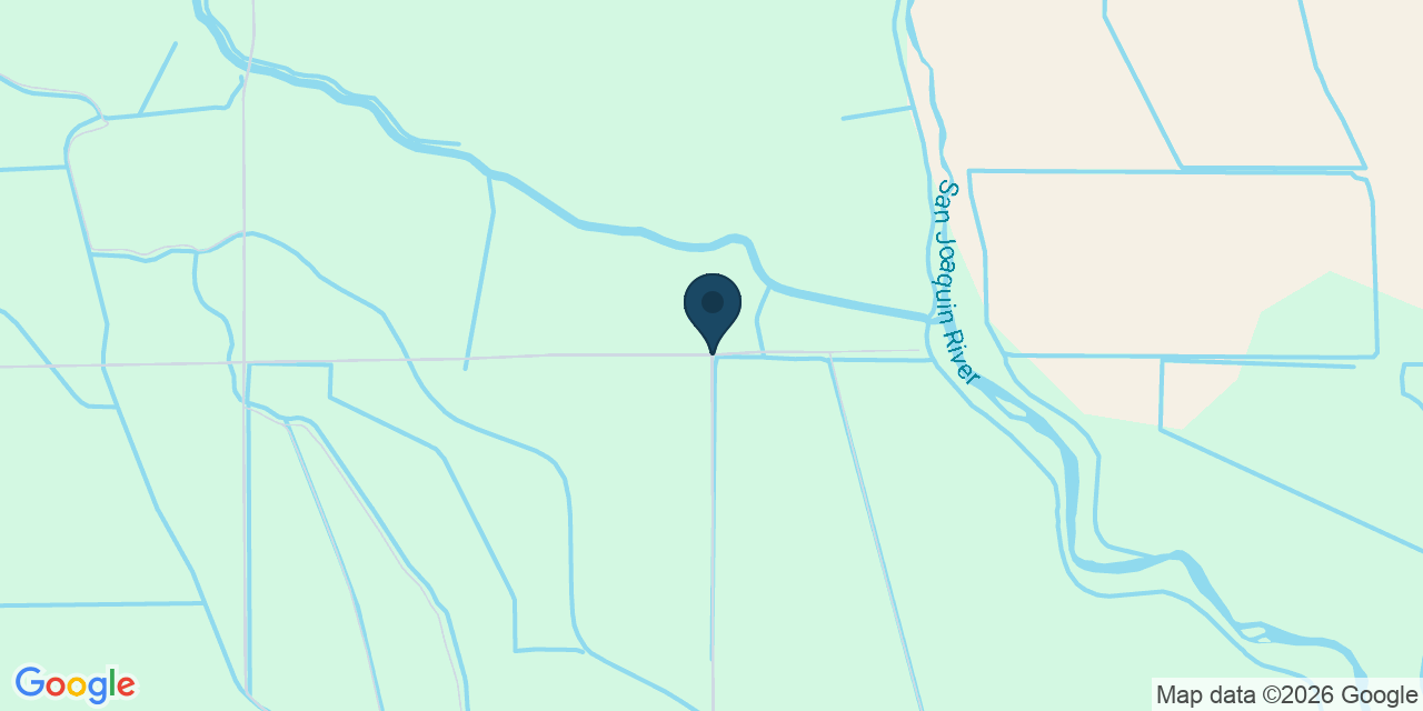 Map showing Fresno County, CA