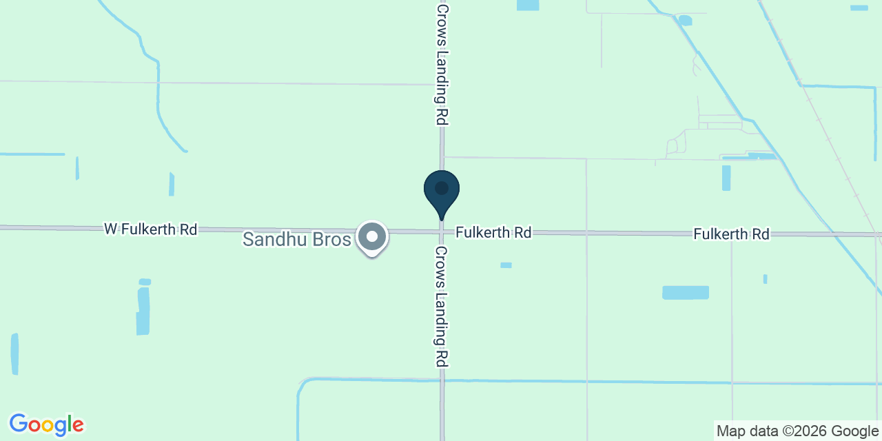 Map showing Stanislaus County, CA