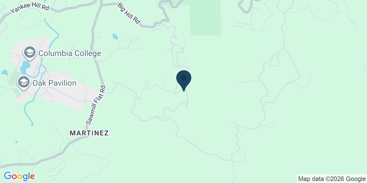 Map showing Sonora, Tuolumne County, CA