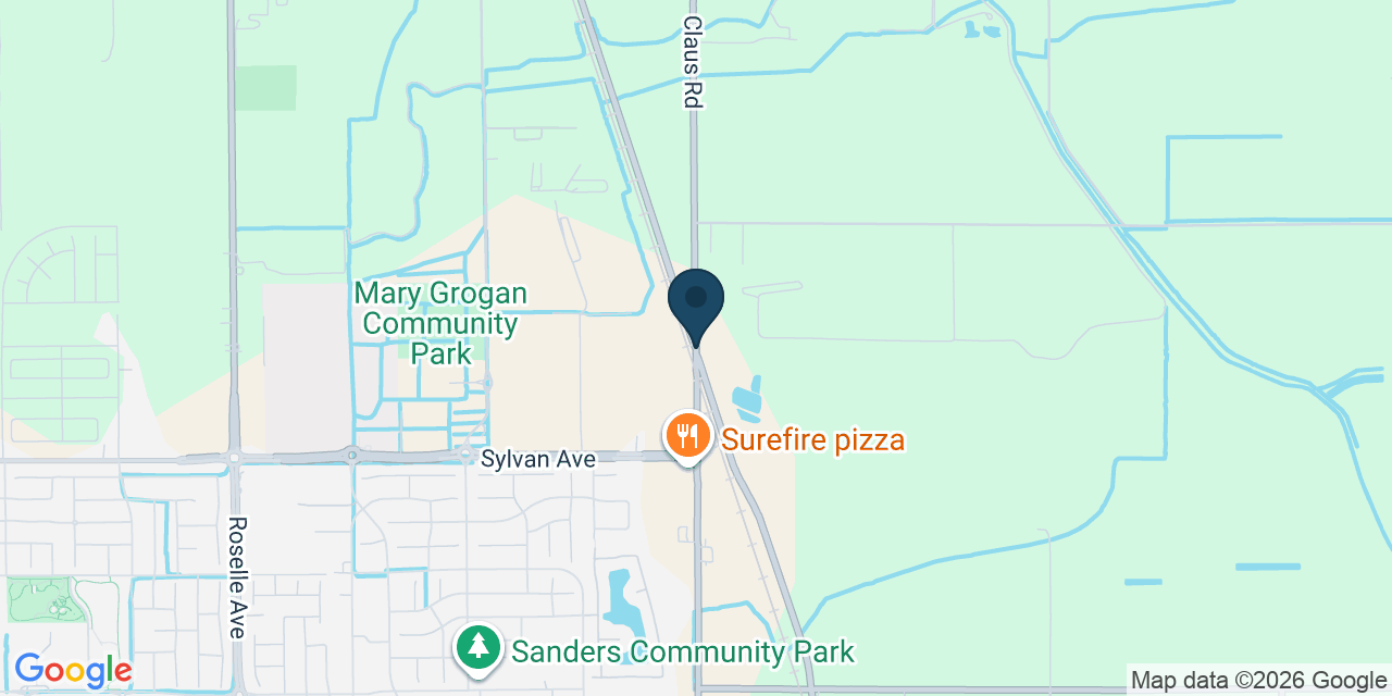 Map showing Stanislaus County, CA