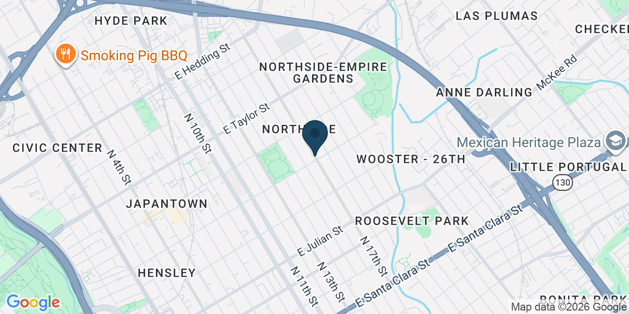 Map showing San Jose, Santa Clara County, CA