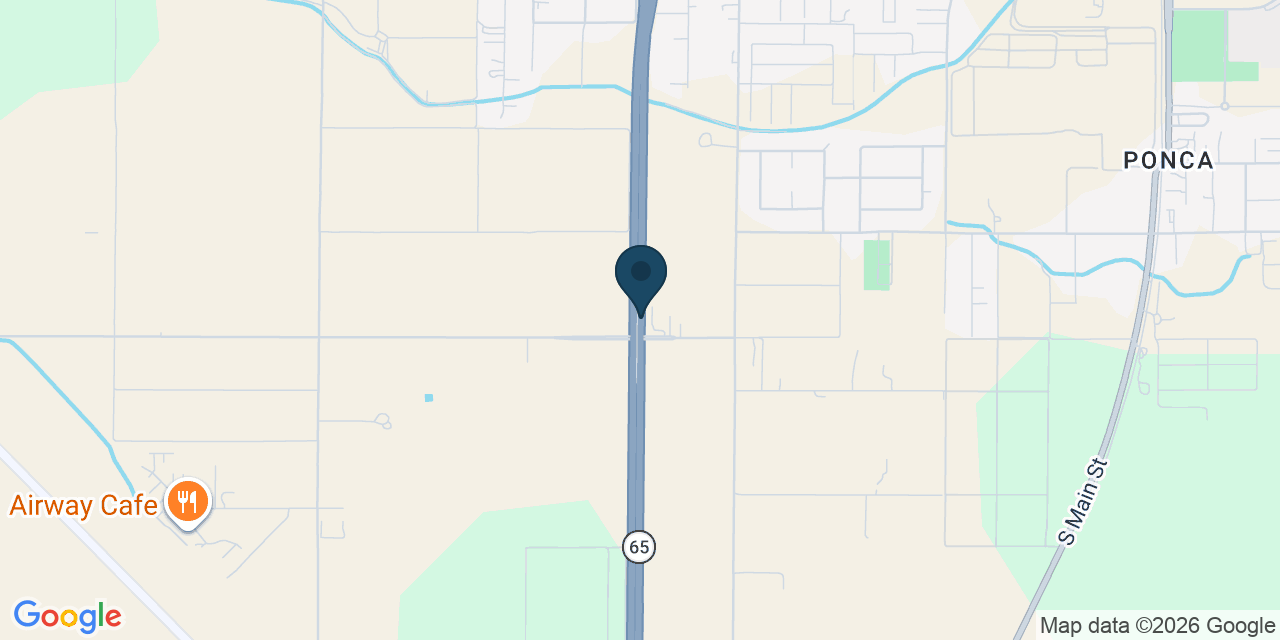 Map showing Porterville, Tulare County, CA