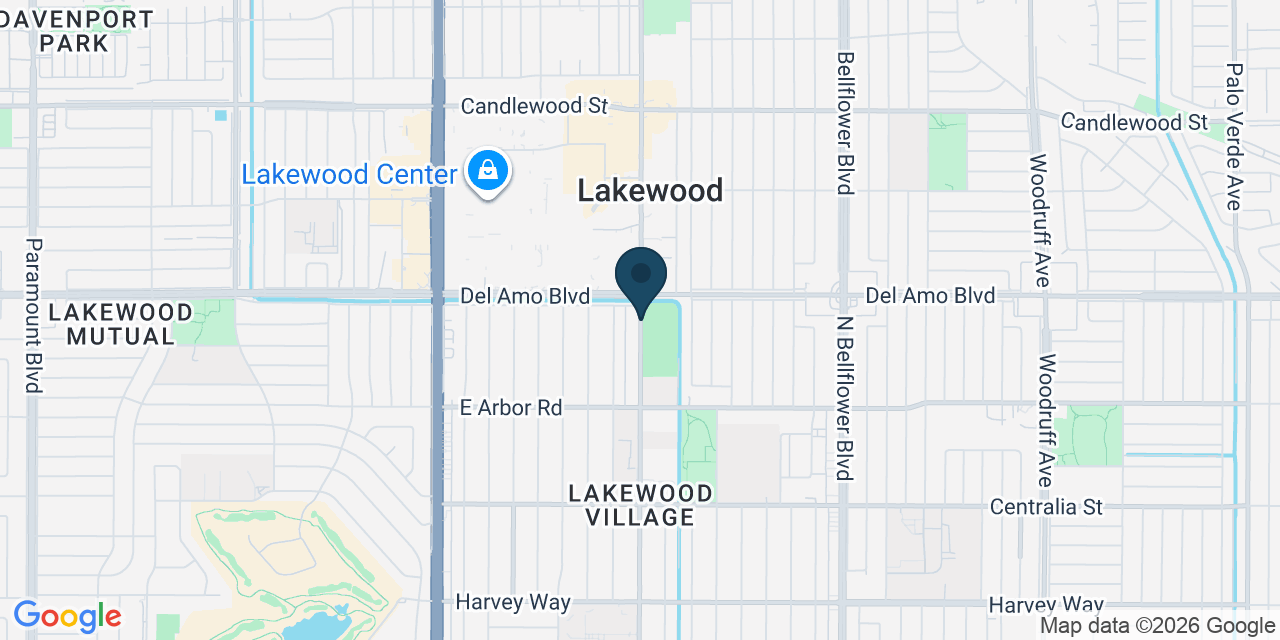 Map showing Los Angeles County, CA