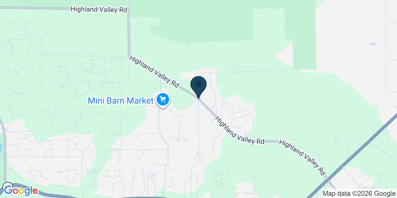 Map showing Ramona, San Diego County, CA