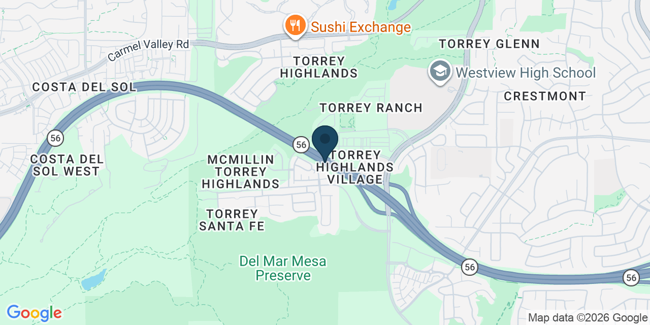 Map showing San Diego, San Diego County, CA
