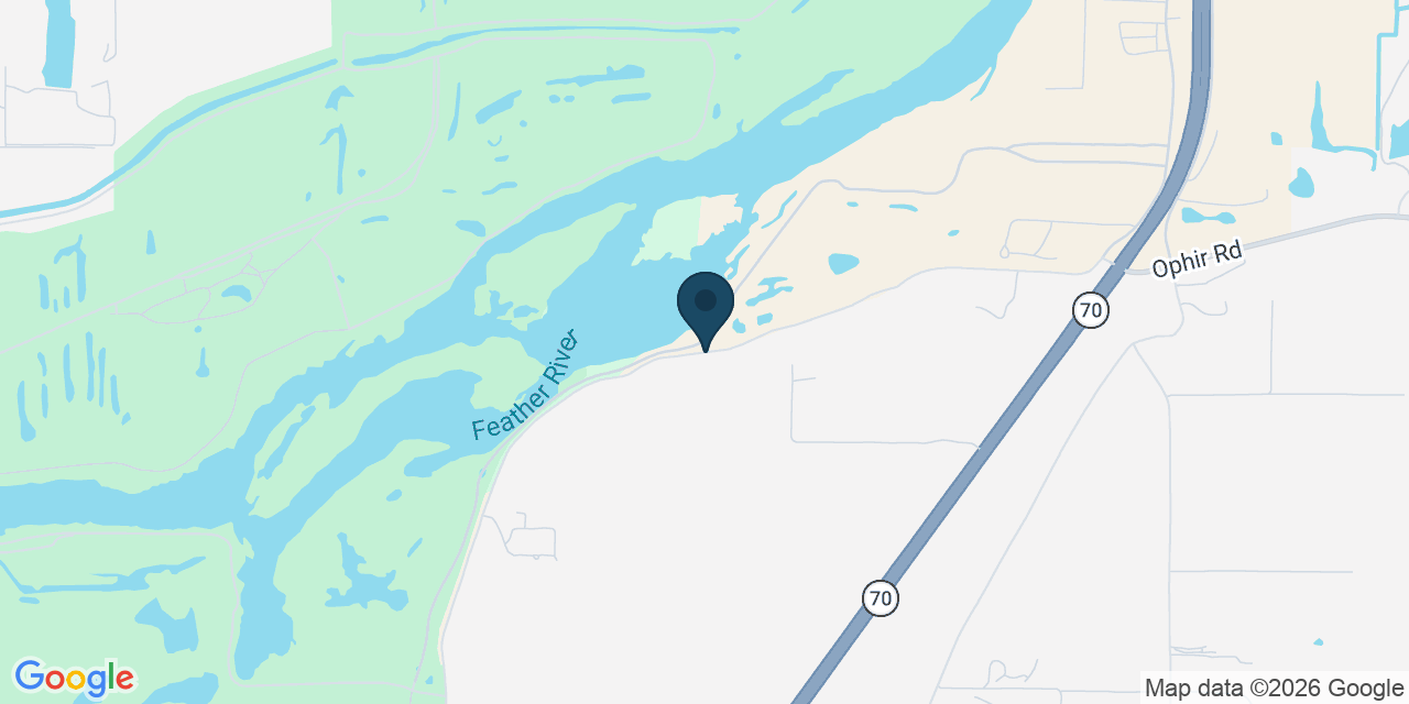 Map showing Butte County, CA