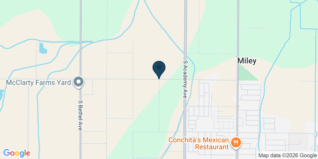 Map showing Fresno County, CA