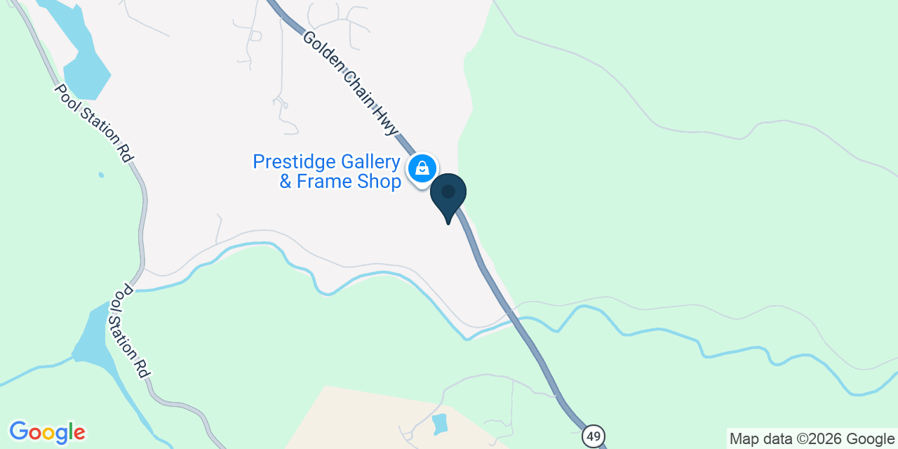Map showing San Andreas, Calaveras County, CA