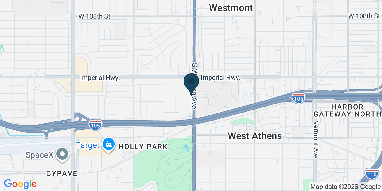 Map showing Los Angeles, Los Angeles County, CA