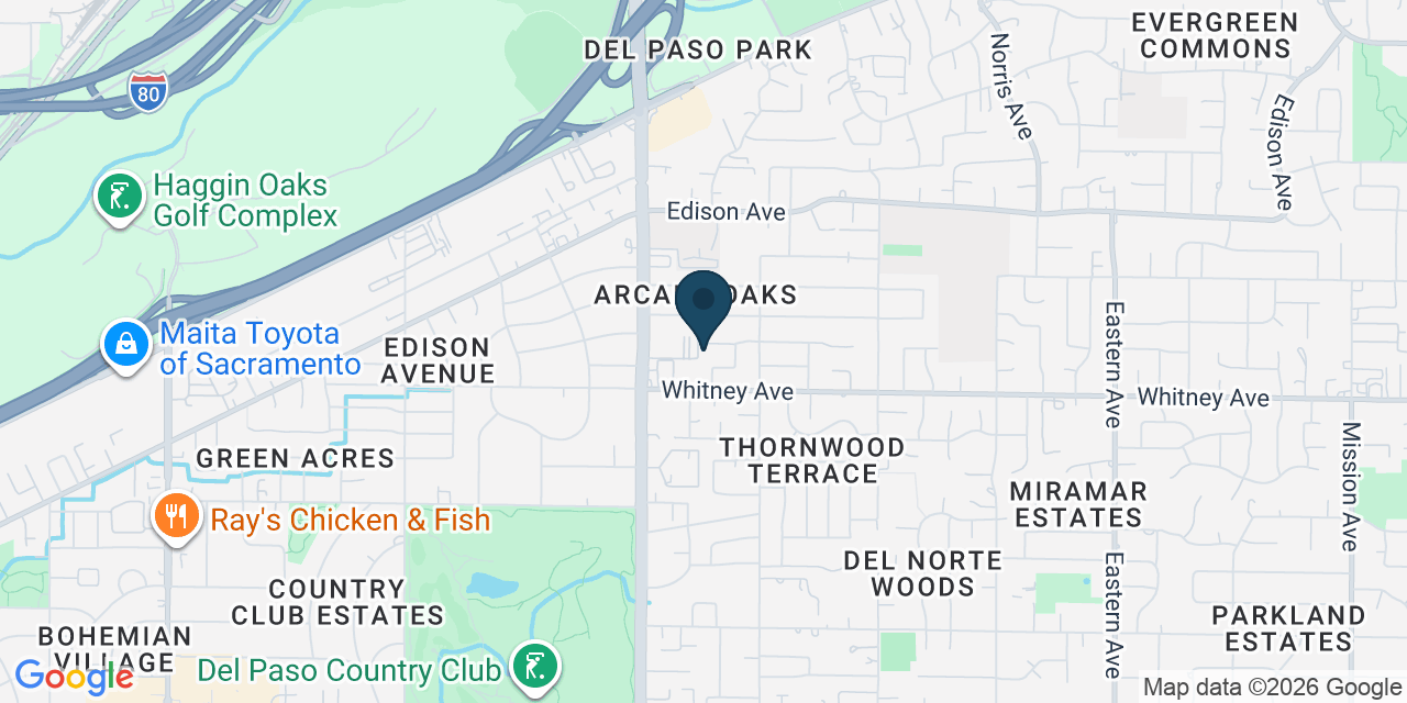 Map showing Sacramento, Sacramento County, CA