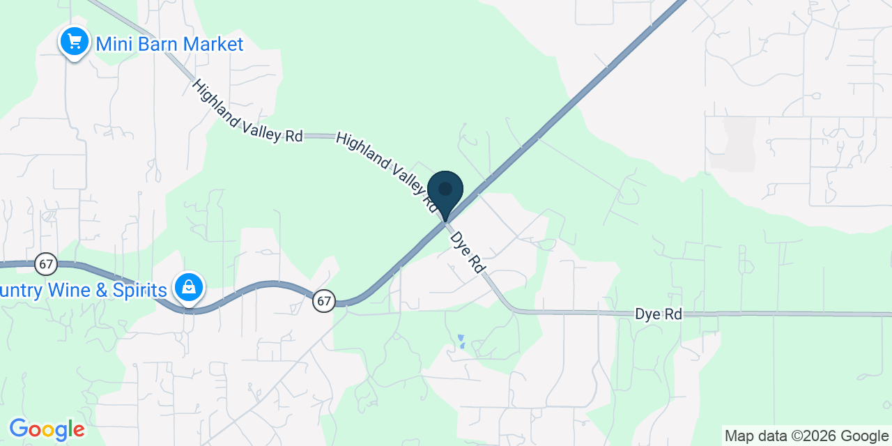 Map showing Ramona, San Diego County, CA