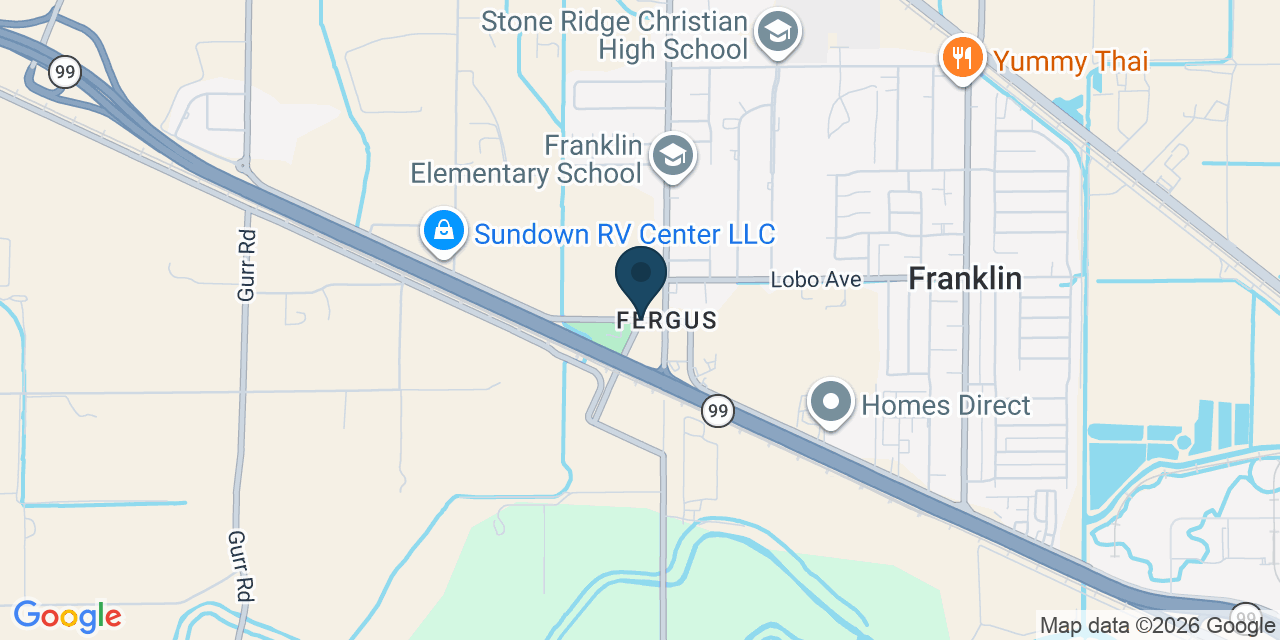 Map showing Merced County, CA