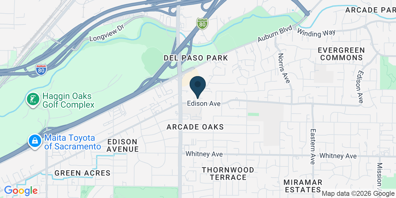 Map showing Sacramento, Sacramento County, CA