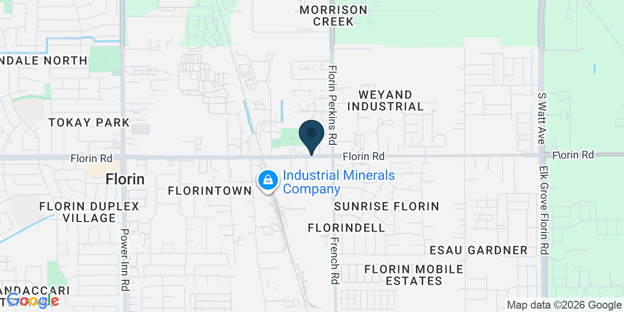 Map showing Sacramento County, CA