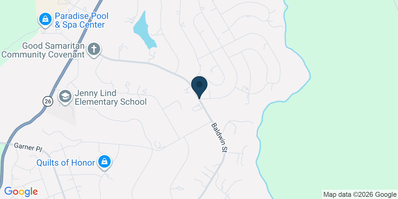 Map showing Rancho Calaveras, Calaveras County, CA